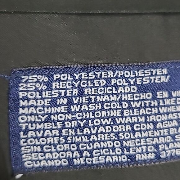 Stafford 42x32 Navy Blue Classic Fit Herringbone Twill Men's Dress Pants Uniform - Picture 8 of 10